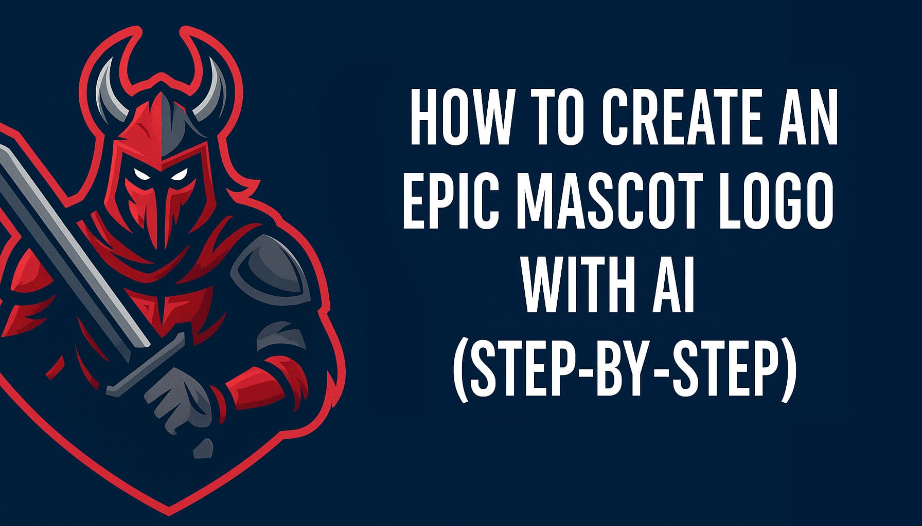 How to Create an Epic Mascot Logo with AI (Step-by-Step) cover image