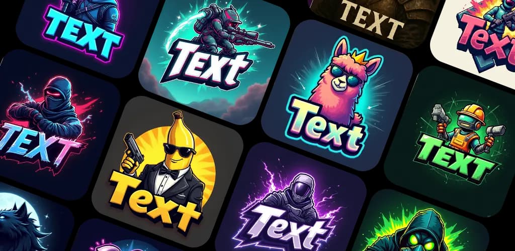 Vibrant Fortnite-inspired background with storm clouds and llamas