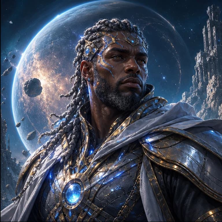 Destiny style gaming PFP example - original gaming profile picture with a distinct themed character