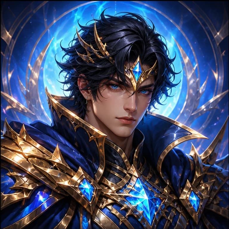 Mobile Legends style gaming PFP example - original character portrait with game-specific outfit and lighting