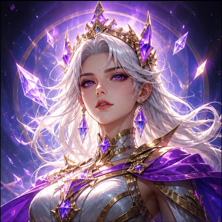 Mobile Legends style gaming PFP example - original avatar with game-inspired gear and environment
