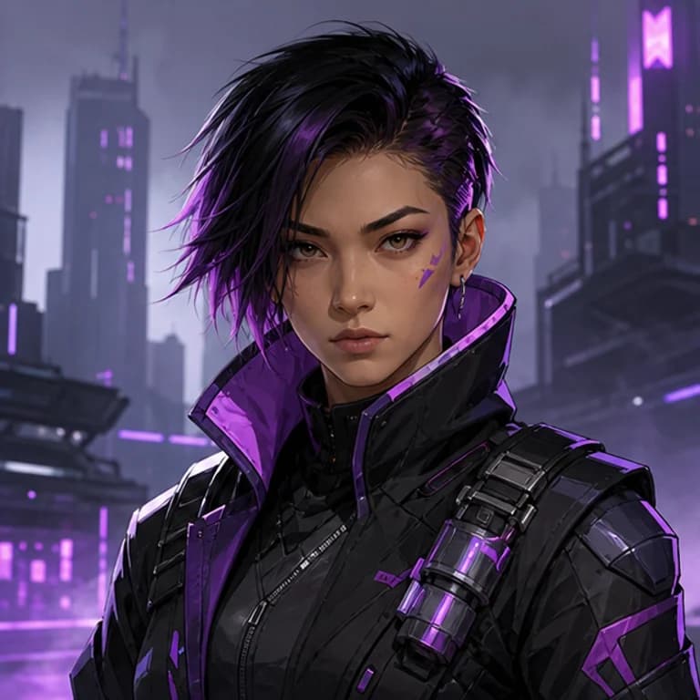 Valorant style gaming PFP example - original character portrait with game-specific outfit and lighting