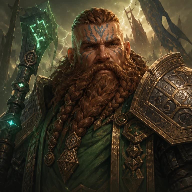 Warcraft style gaming PFP example - original gaming profile picture with a distinct themed character