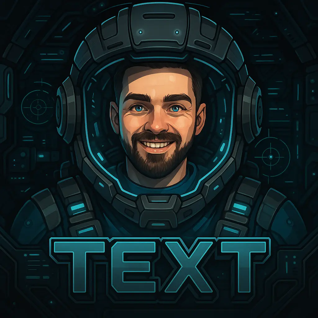 AI generated Avatar with a Mech Pilot theme
