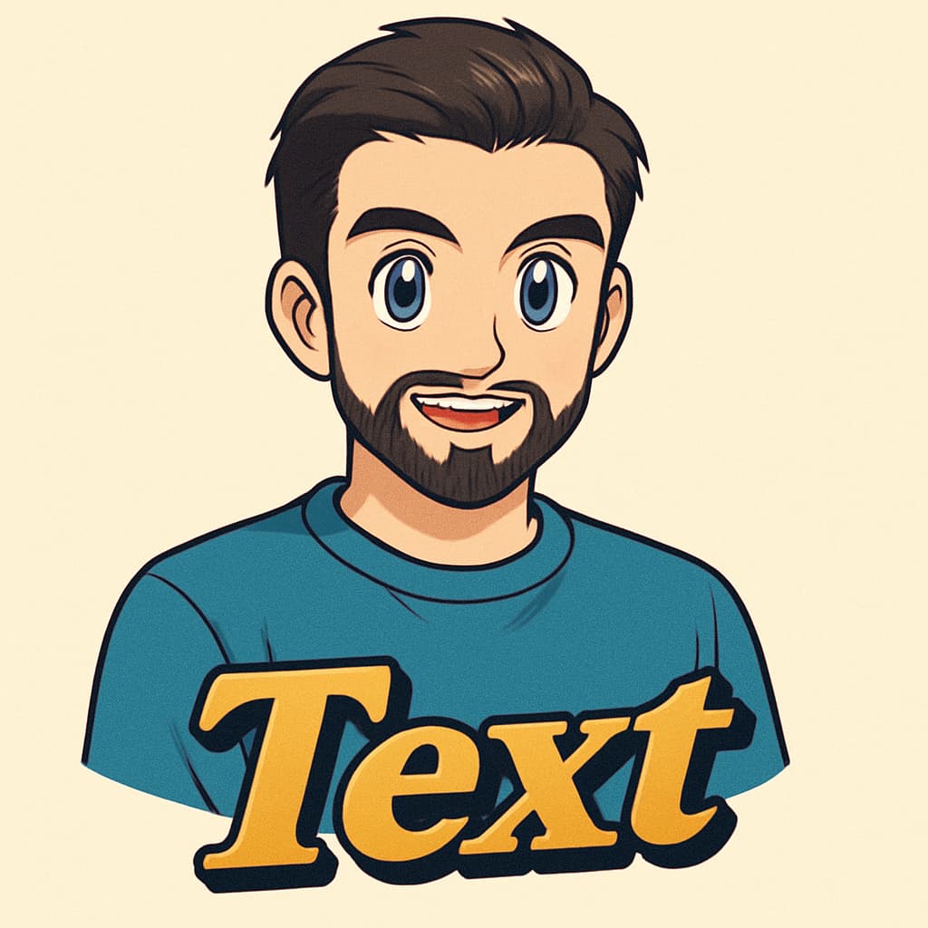Example of a photo transformed into an anime avatar