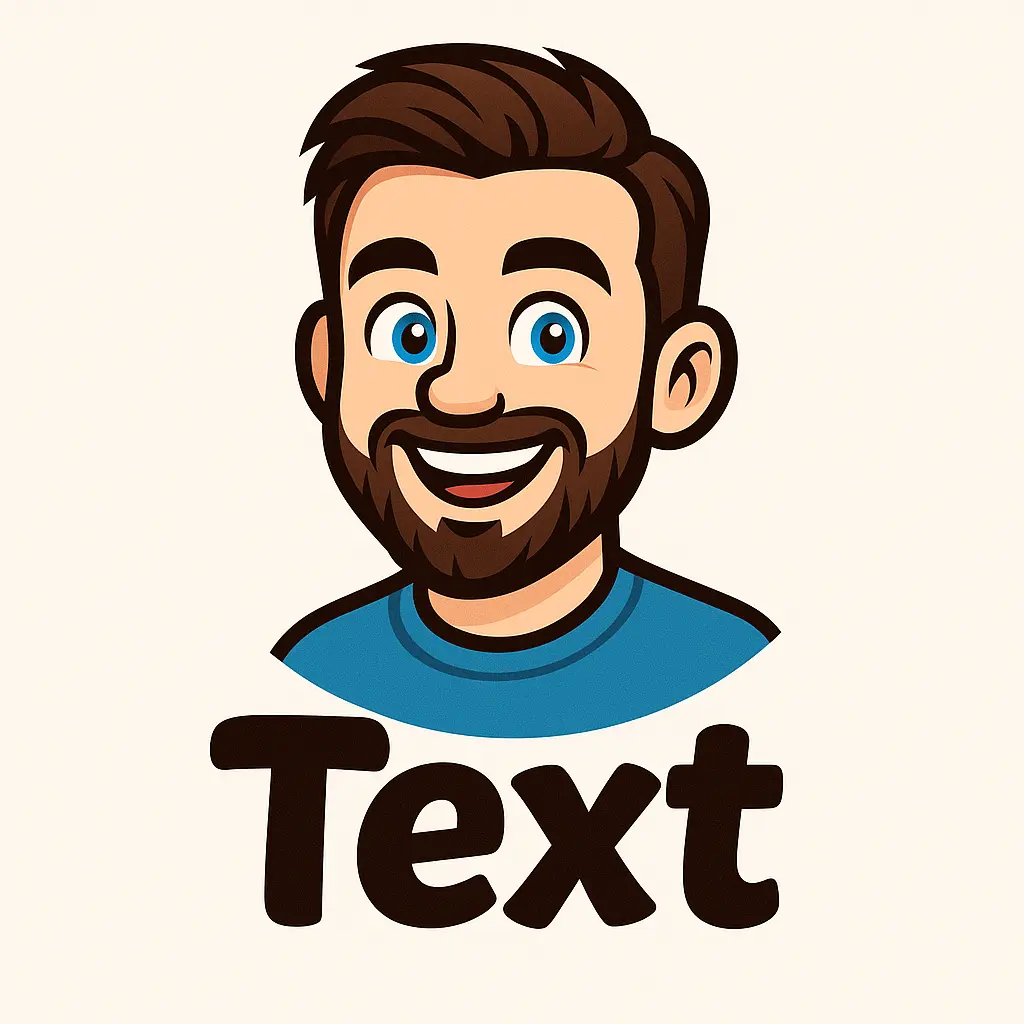 Example of a photo transformed into a cartoon PFP
