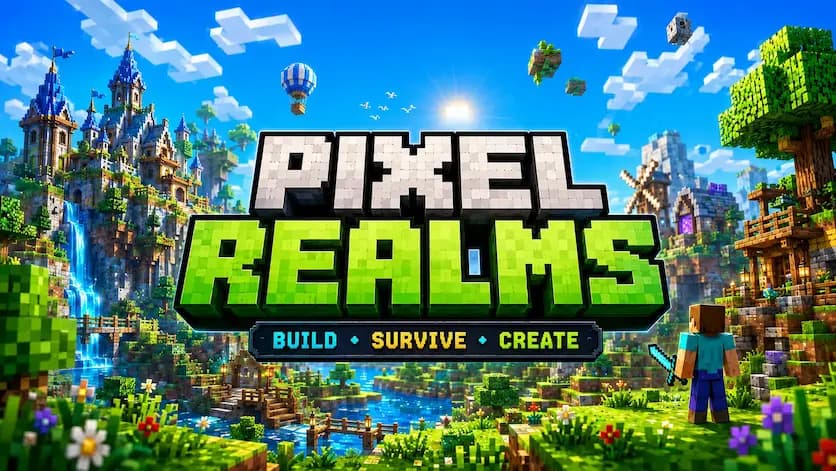Minecraft Pixel Realms