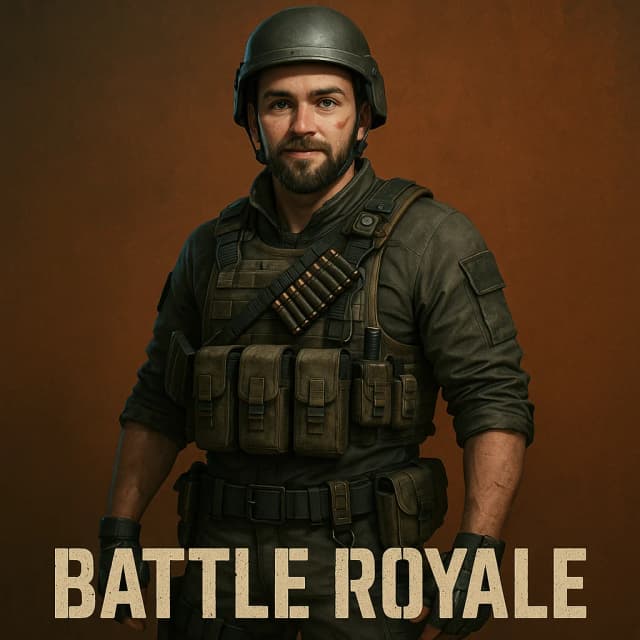 The same photo transformed into a cool PFP