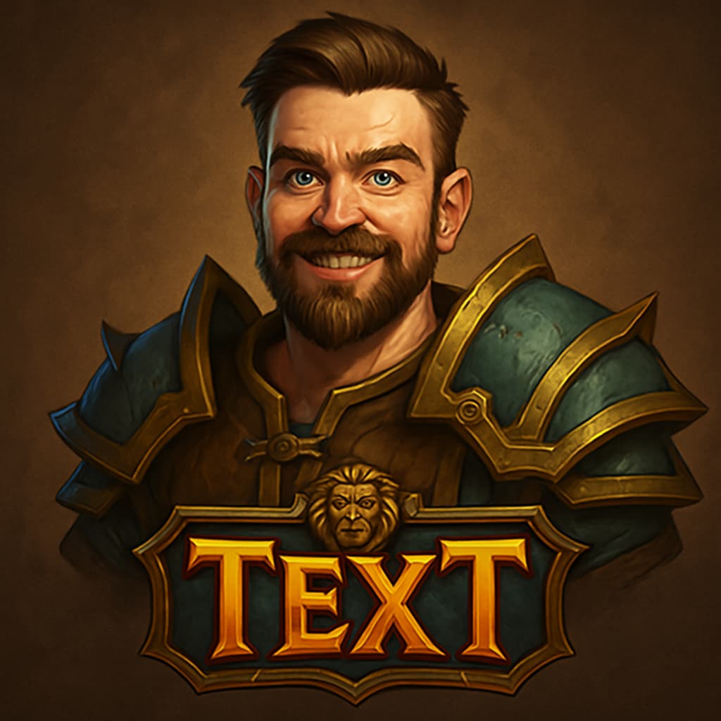 AI generated custom PFP in the style of RPG