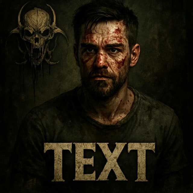 The same photo transformed into a cool PFP