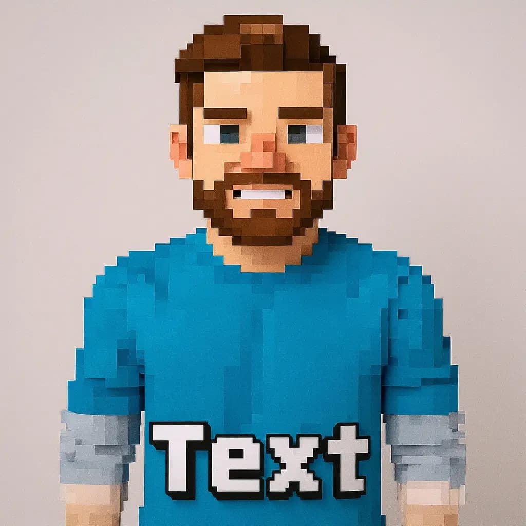 AI generated custom PFP in the style of Pixel
