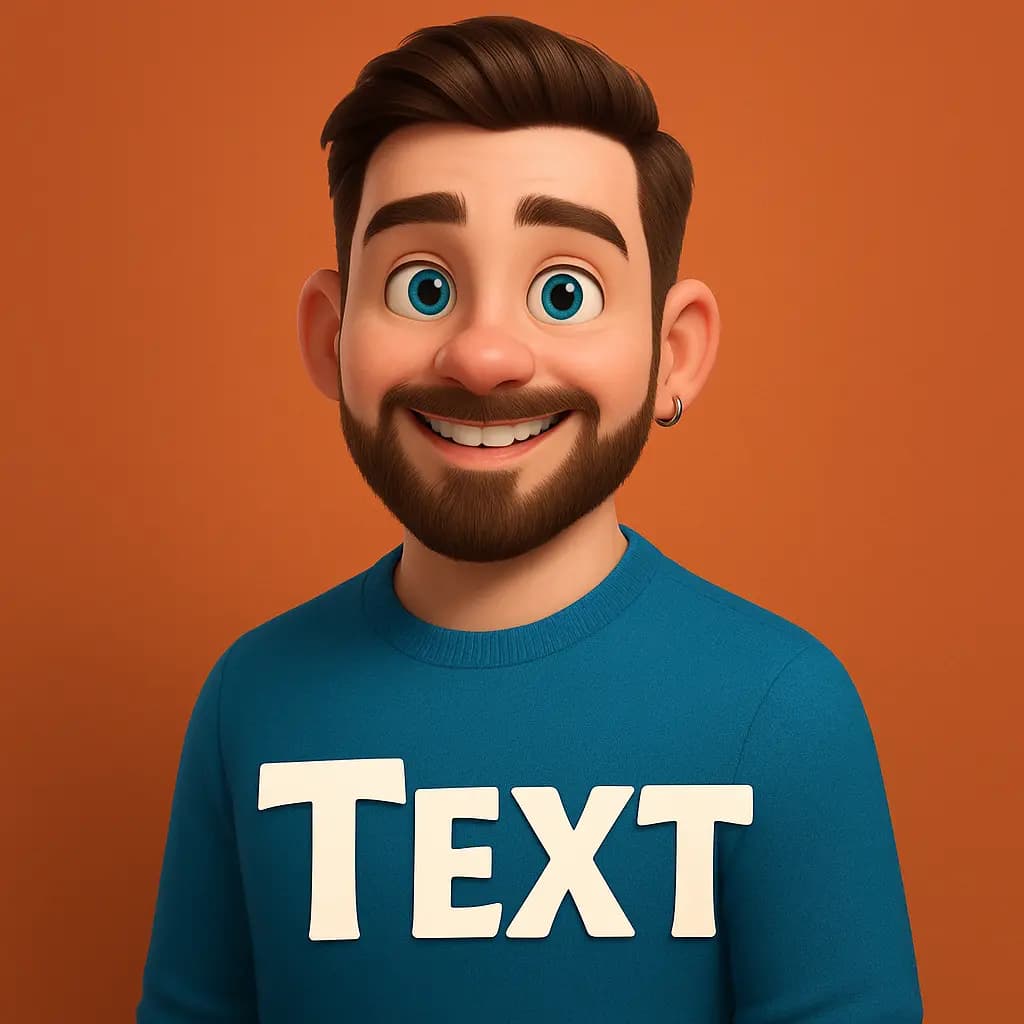 AI generated Avatar in the Disney style