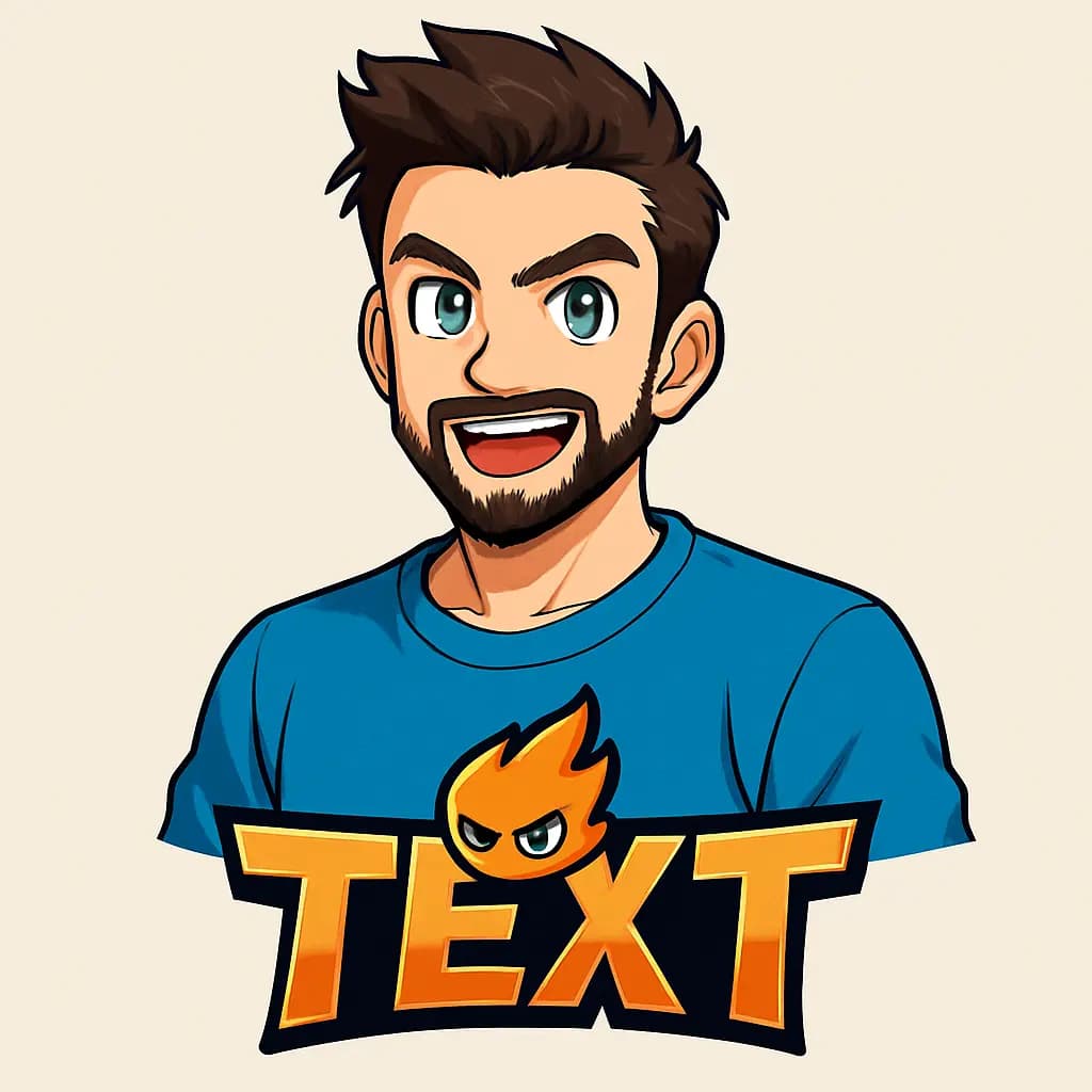 AI generated Avatar in the Shonen style