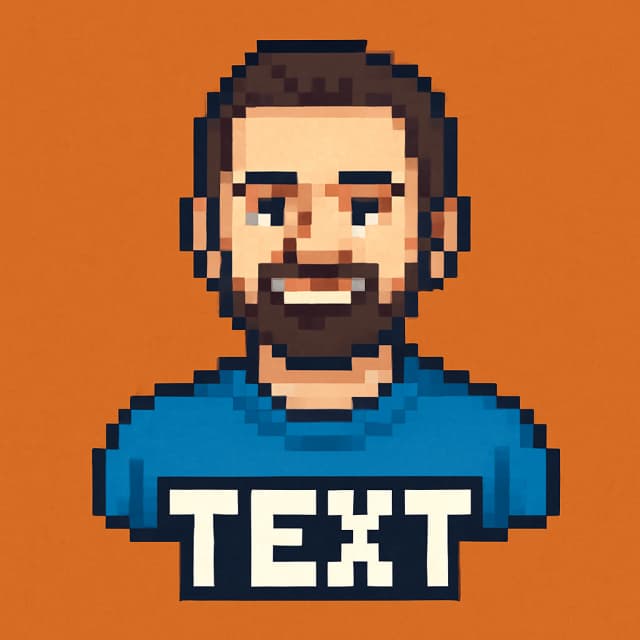 The same photo transformed into a cool PFP