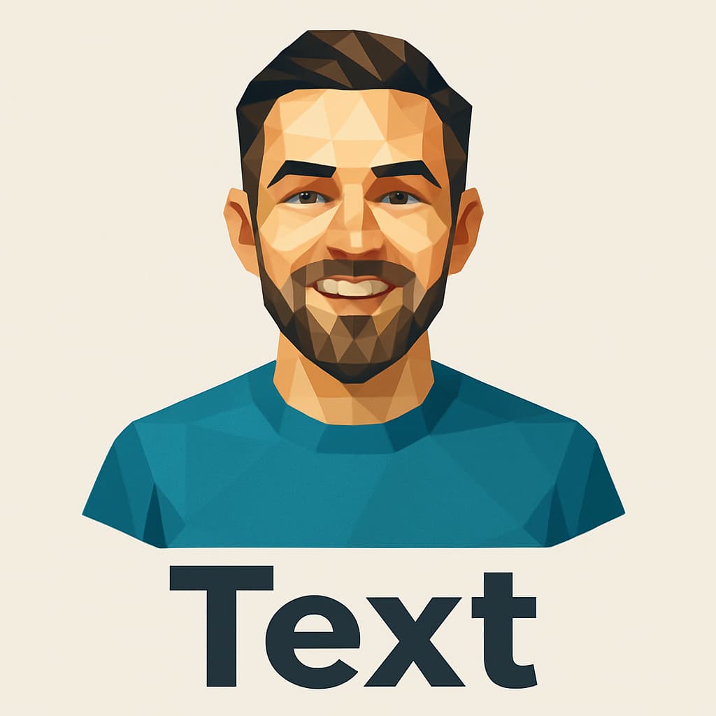 AI generated Avatar in the Vector art style