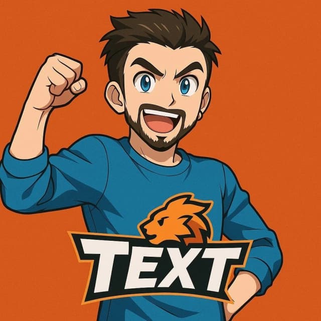 The same photo transformed into a cool PFP