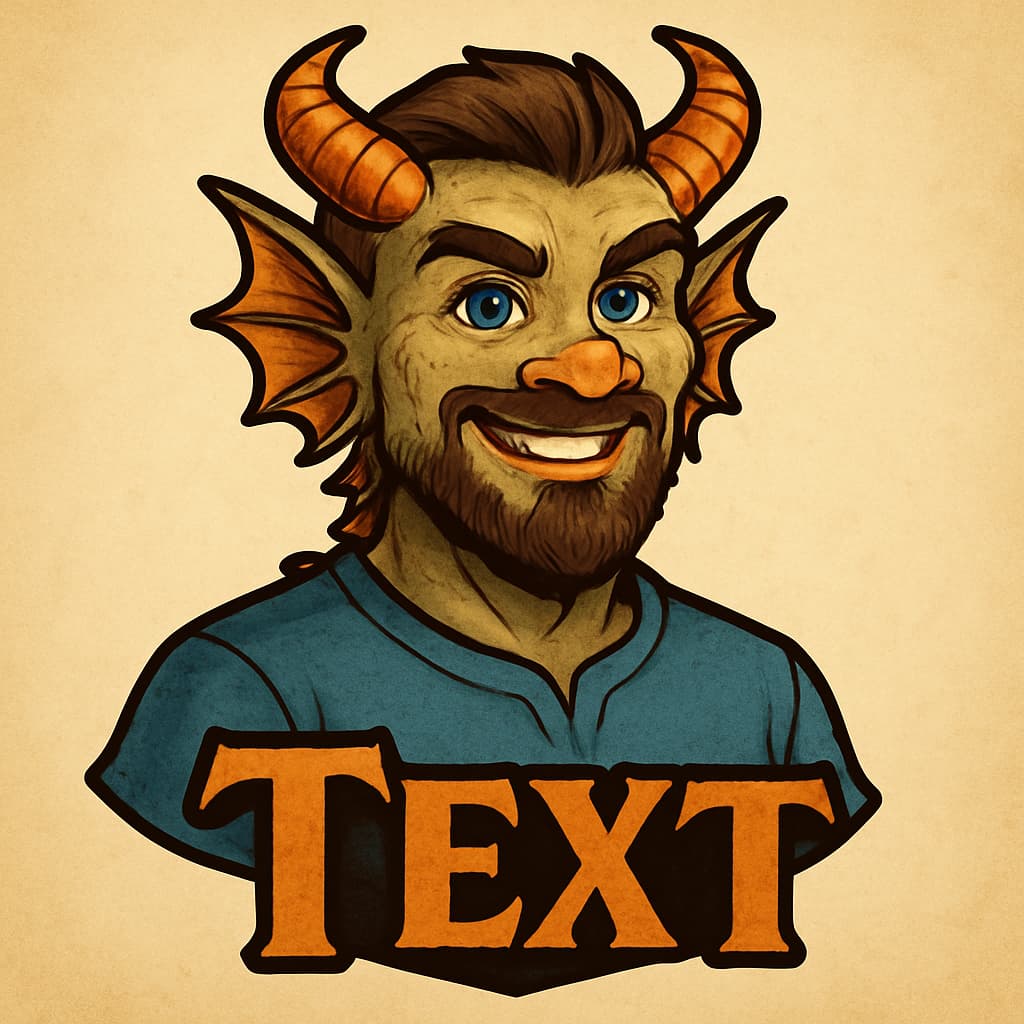 AI generated Avatar with a Dragon theme