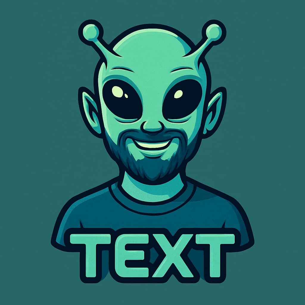 AI generated Avatar with a Alien theme