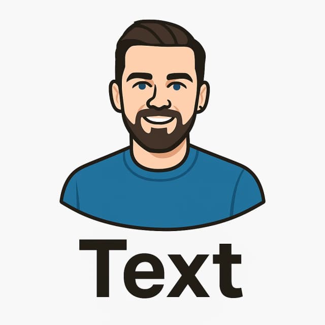 The same photo transformed into a cool PFP