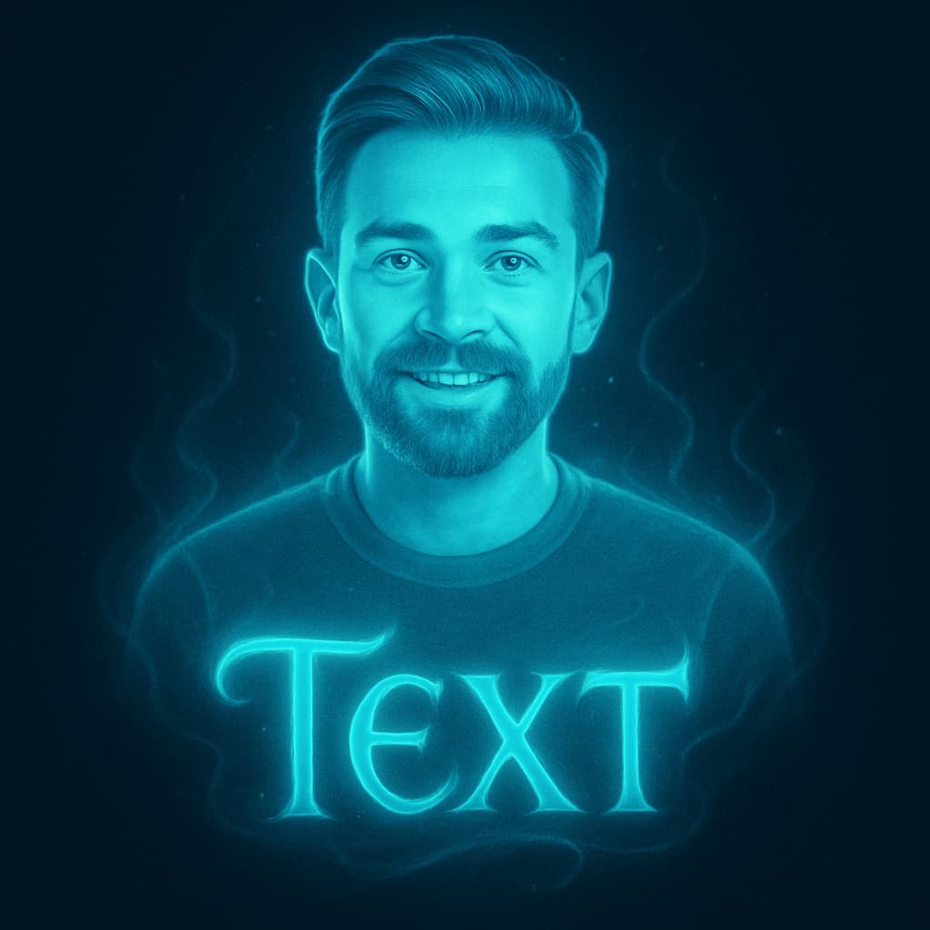 AI generated Avatar with a Ghost theme