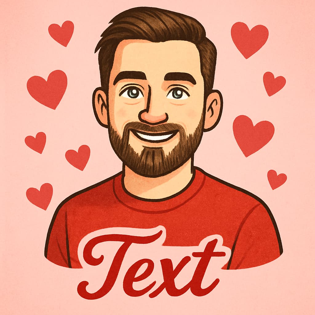 AI generated PFP for Valentine's Day