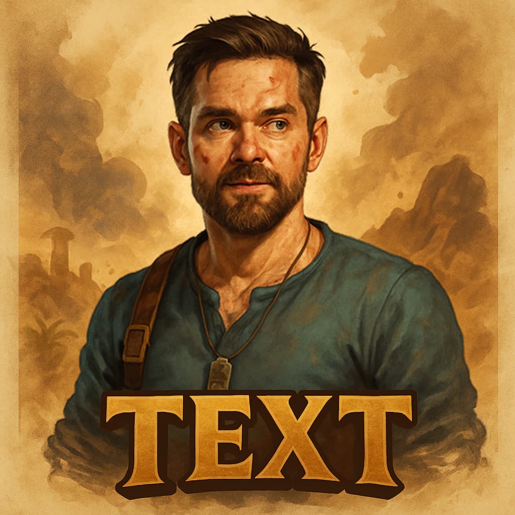 AI generated custom PFP in the style of Uncharted