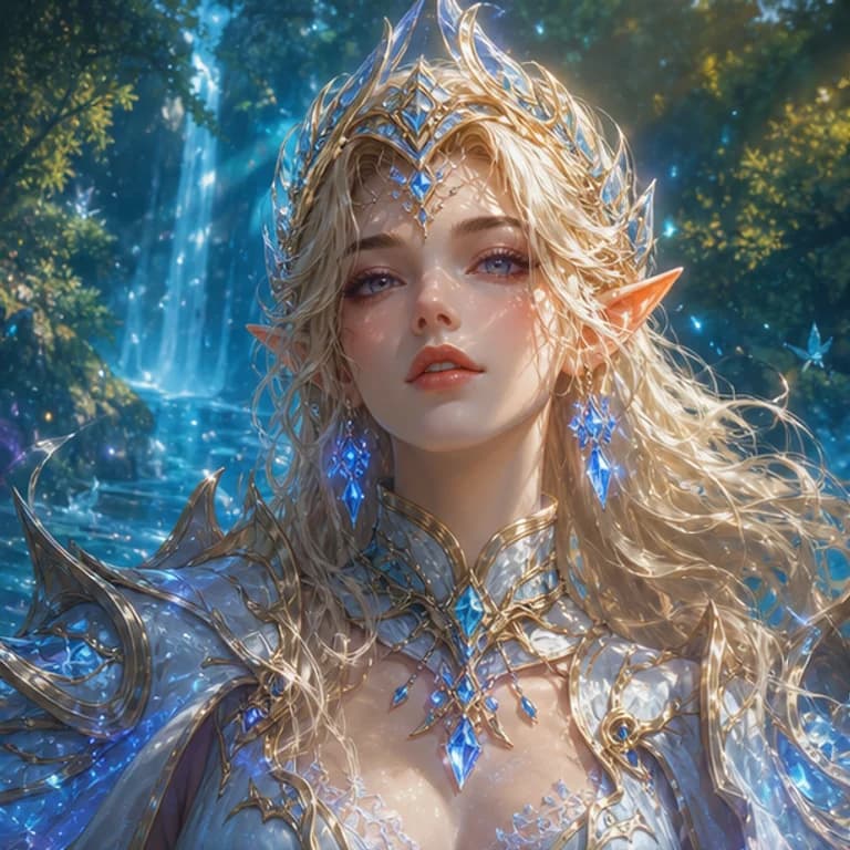 League of Legends style gaming PFP example - original character portrait with game-specific outfit and lighting