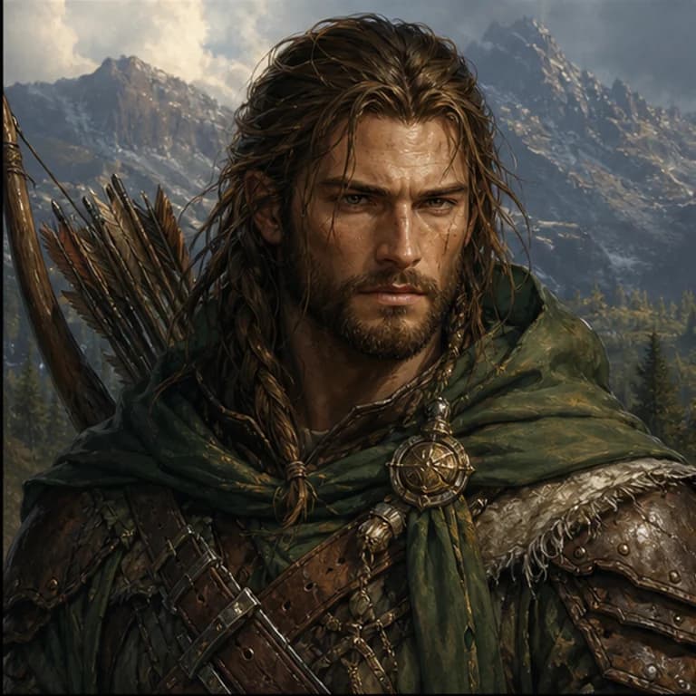 RPG style gaming PFP example - original gaming profile picture with a distinct themed character
