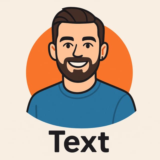 The same photo transformed into a cool PFP