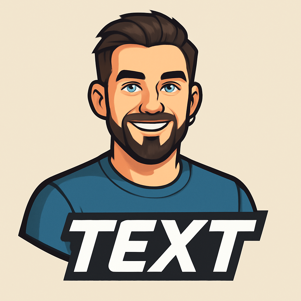 Sticker logo example