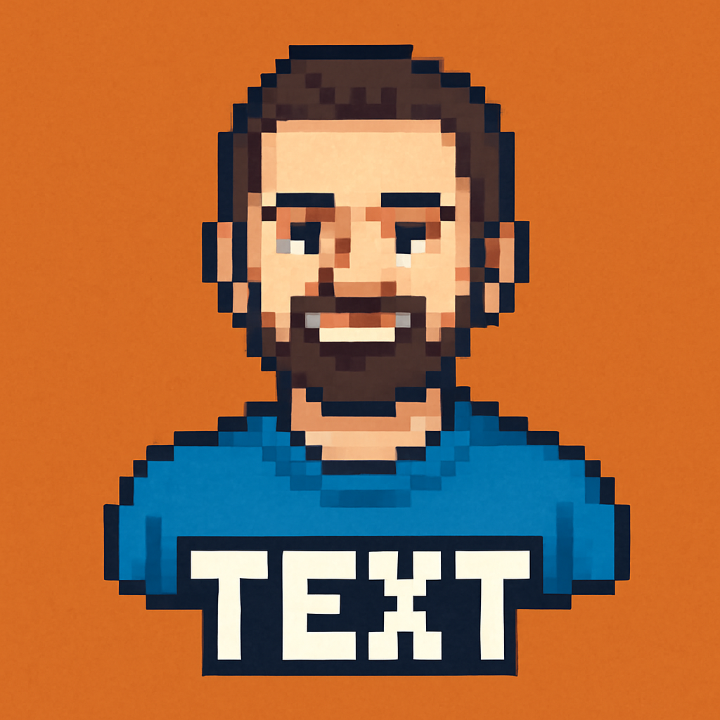 8-bit logo example