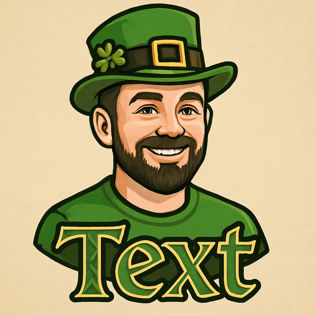 St Patrick’s Day logo example