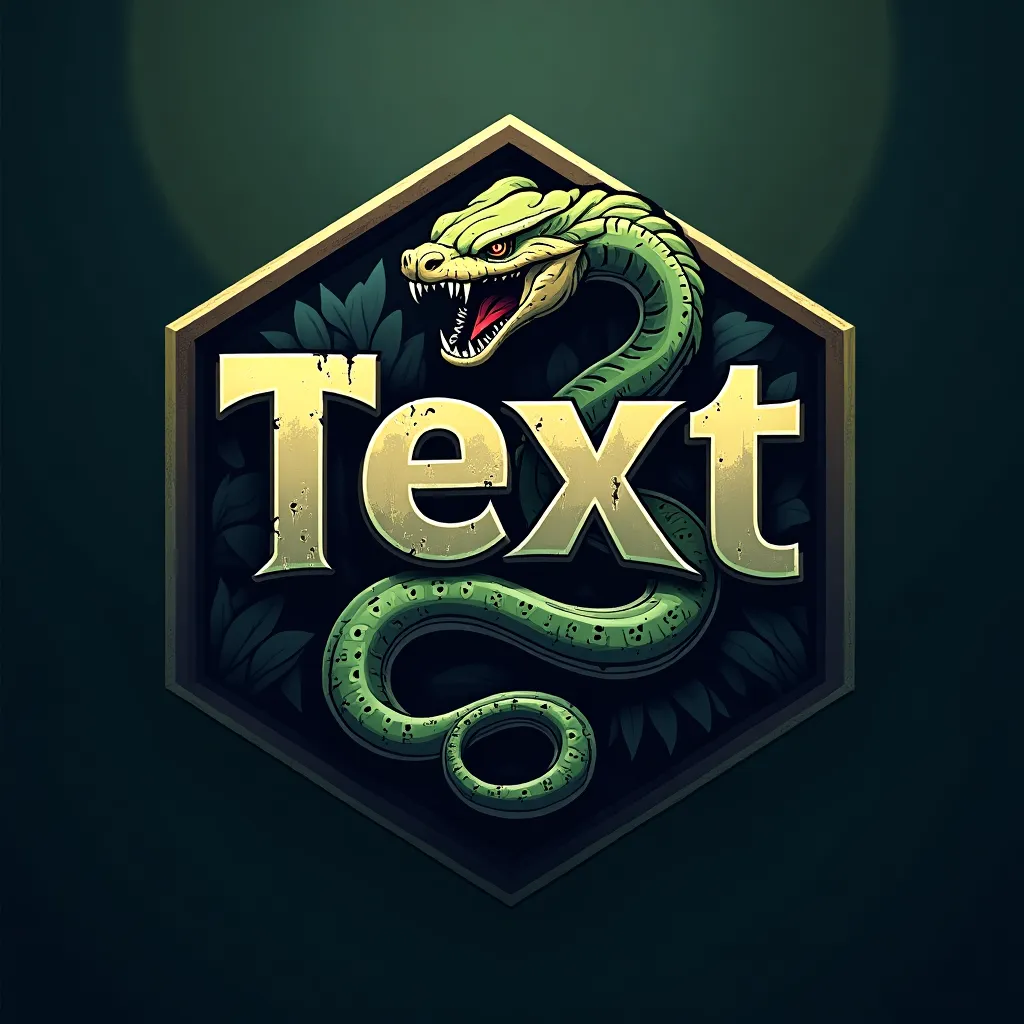 Animal style gaming logo example