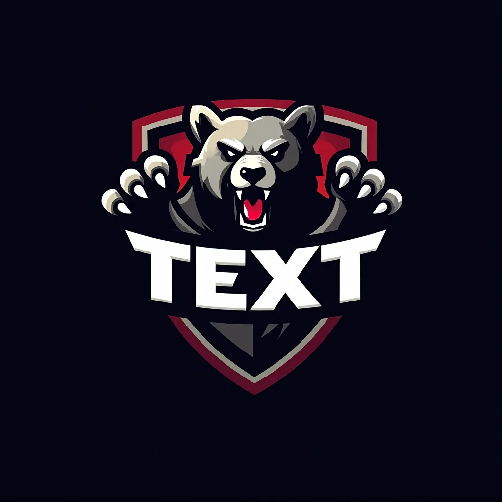 Animal style gaming logo example