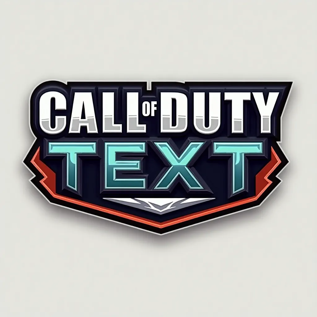 Call of Duty gaming logo example