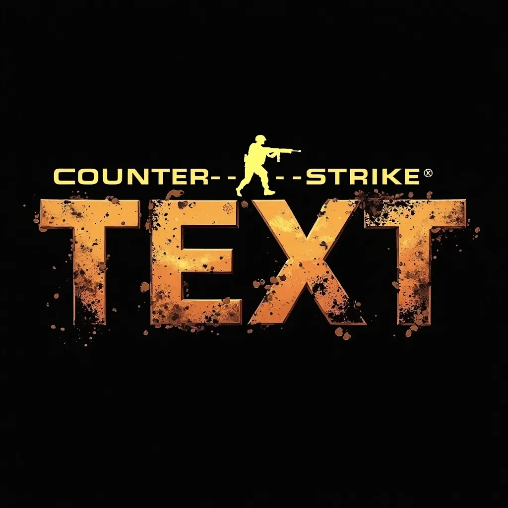 Counter-Strike logo example