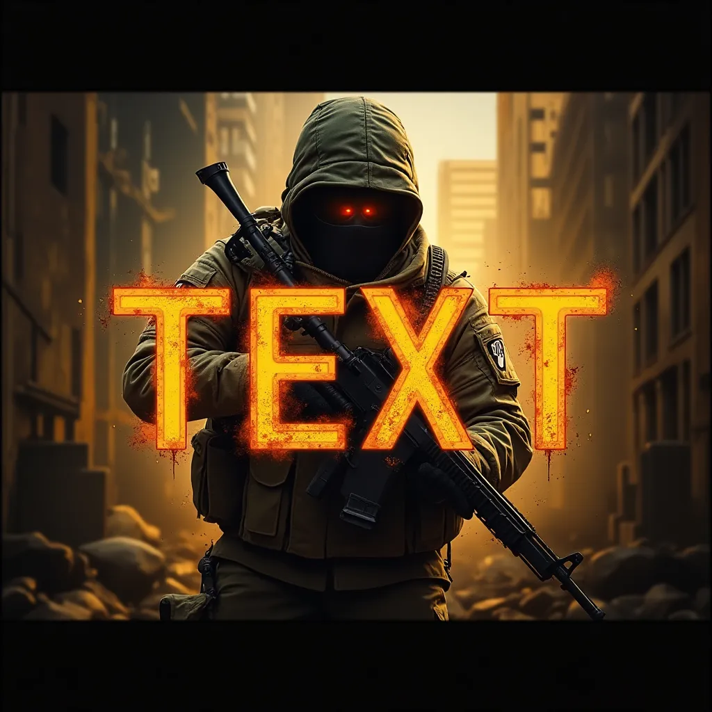Counter-Strike gaming logo example