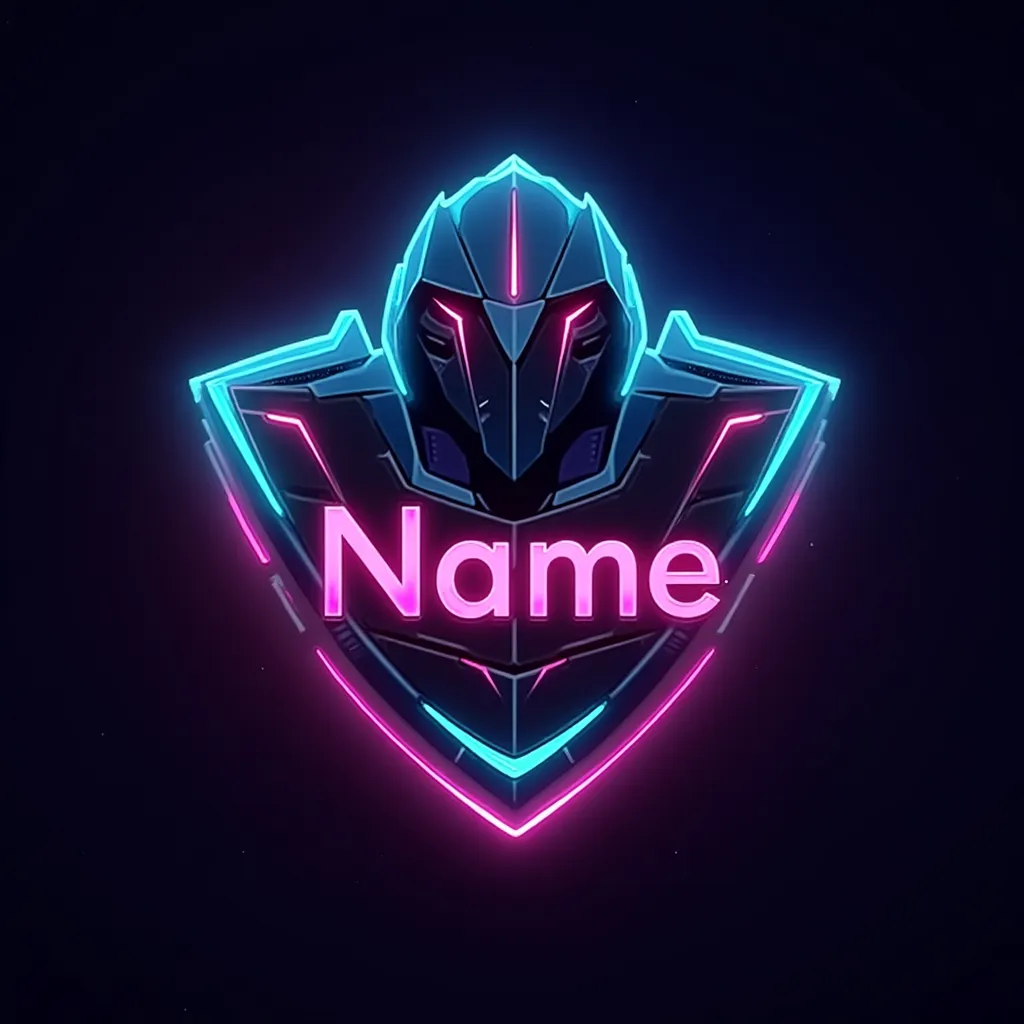 Cyberpunk 2077 gaming logo example