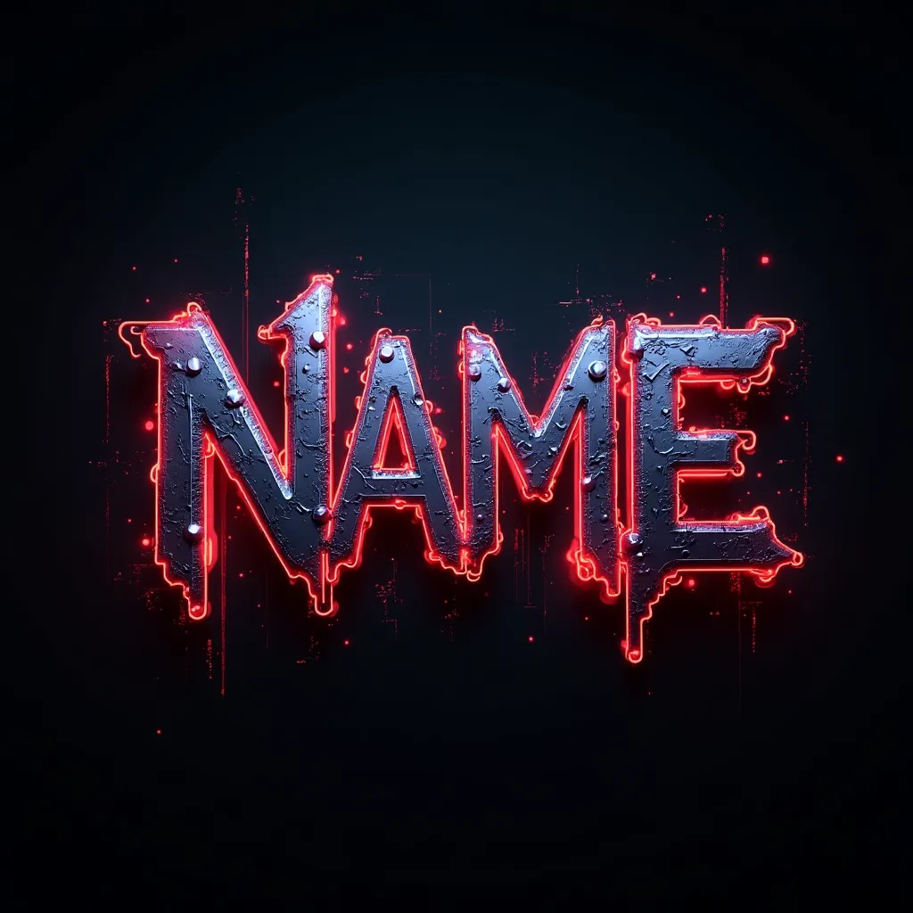 Cyberpunk 2077 gaming logo example
