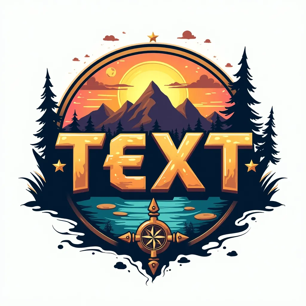 Action Adventure logo example