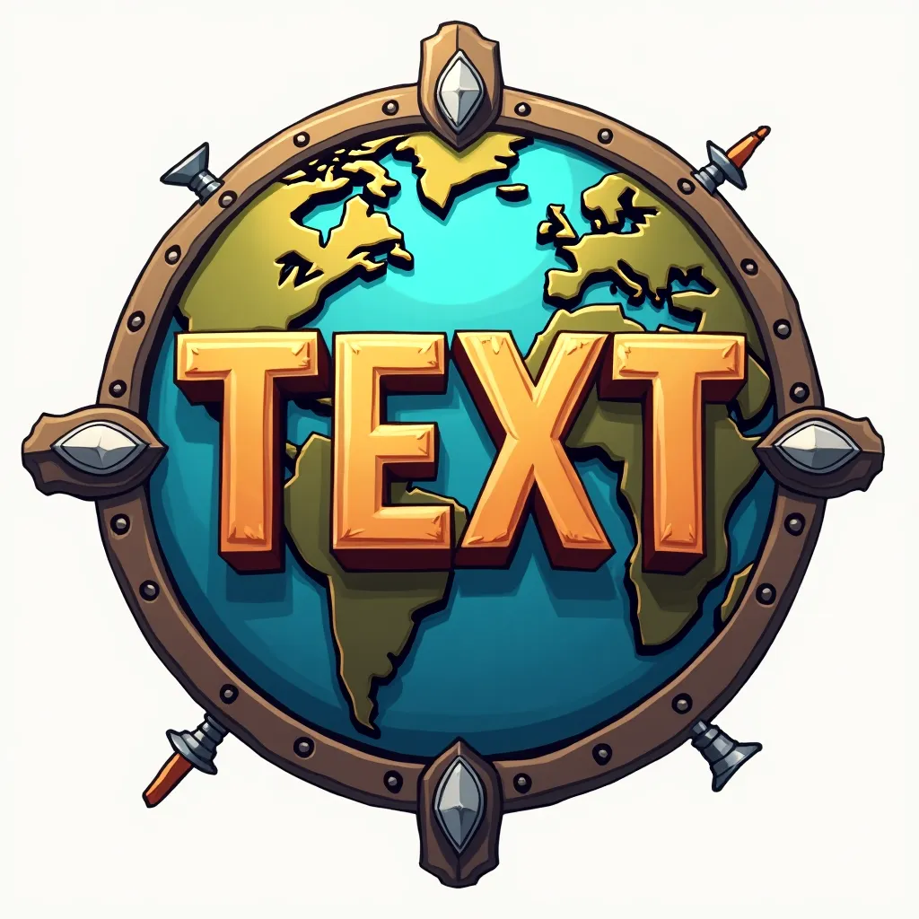 Action Adventure gaming logo example
