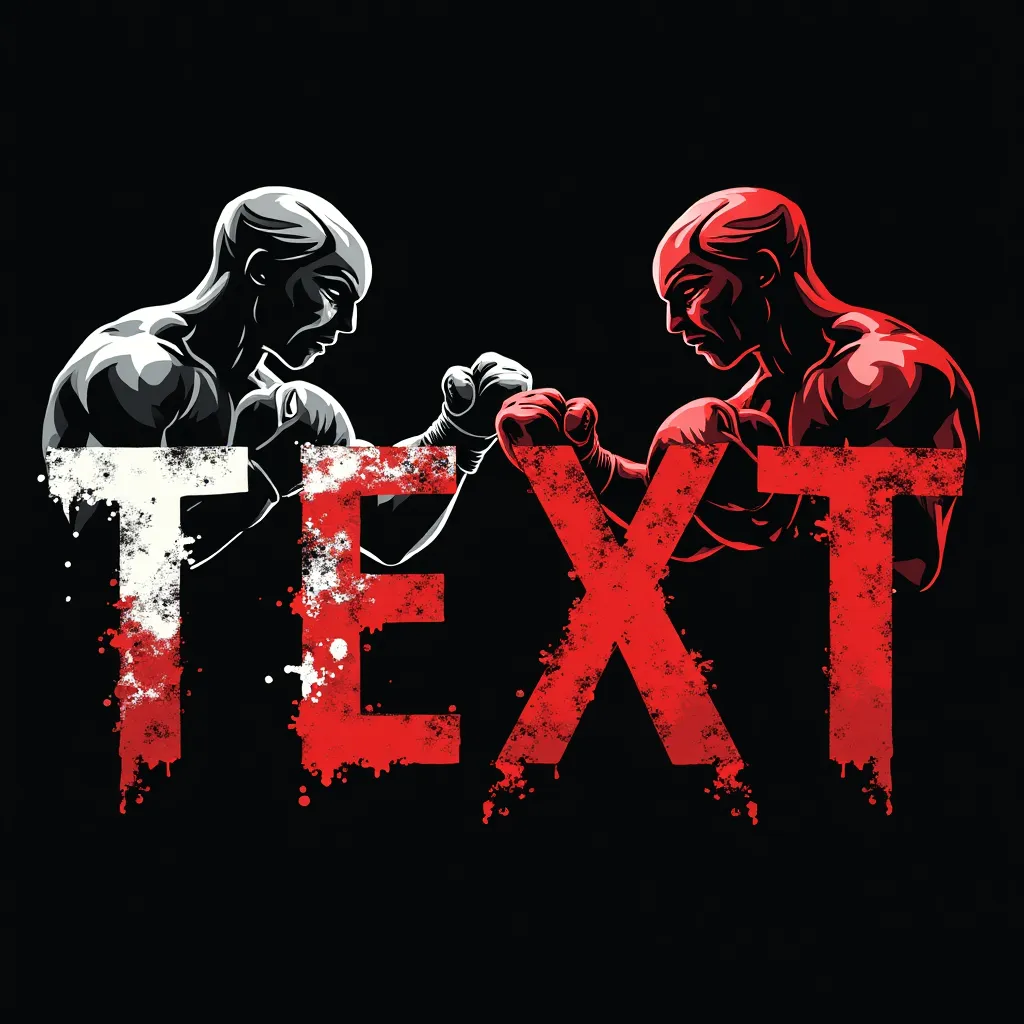 Fighting gaming logo example