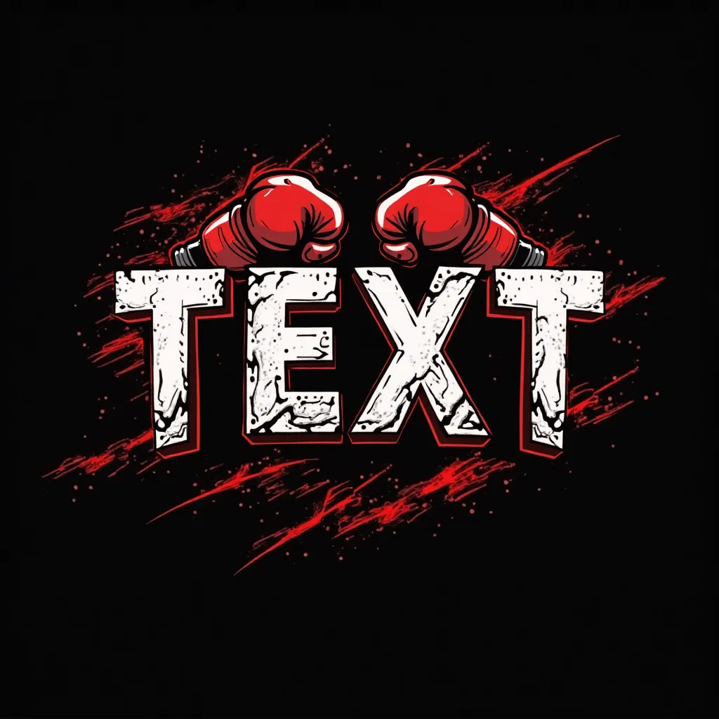 Fighting gaming logo example