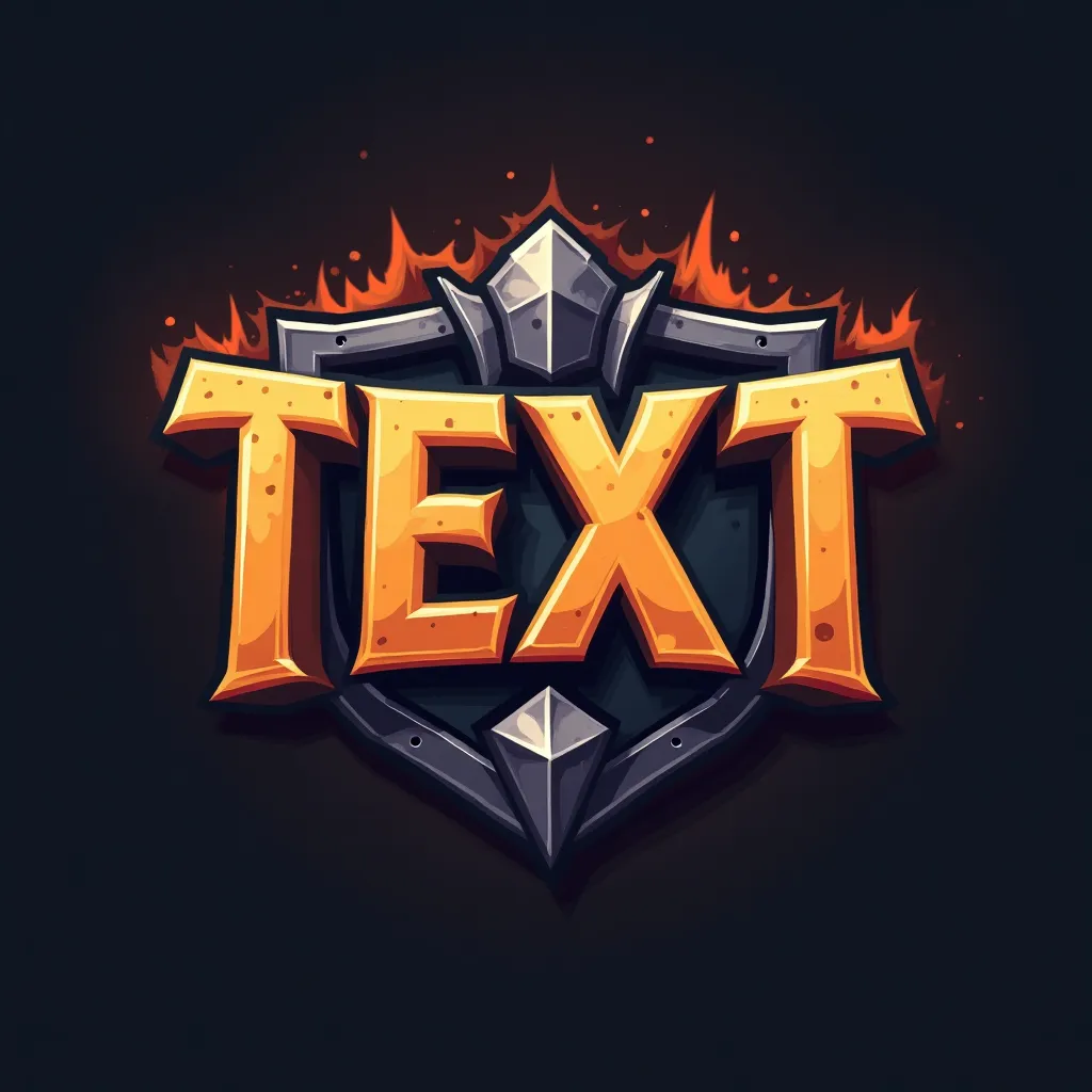 MOBA gaming logo example