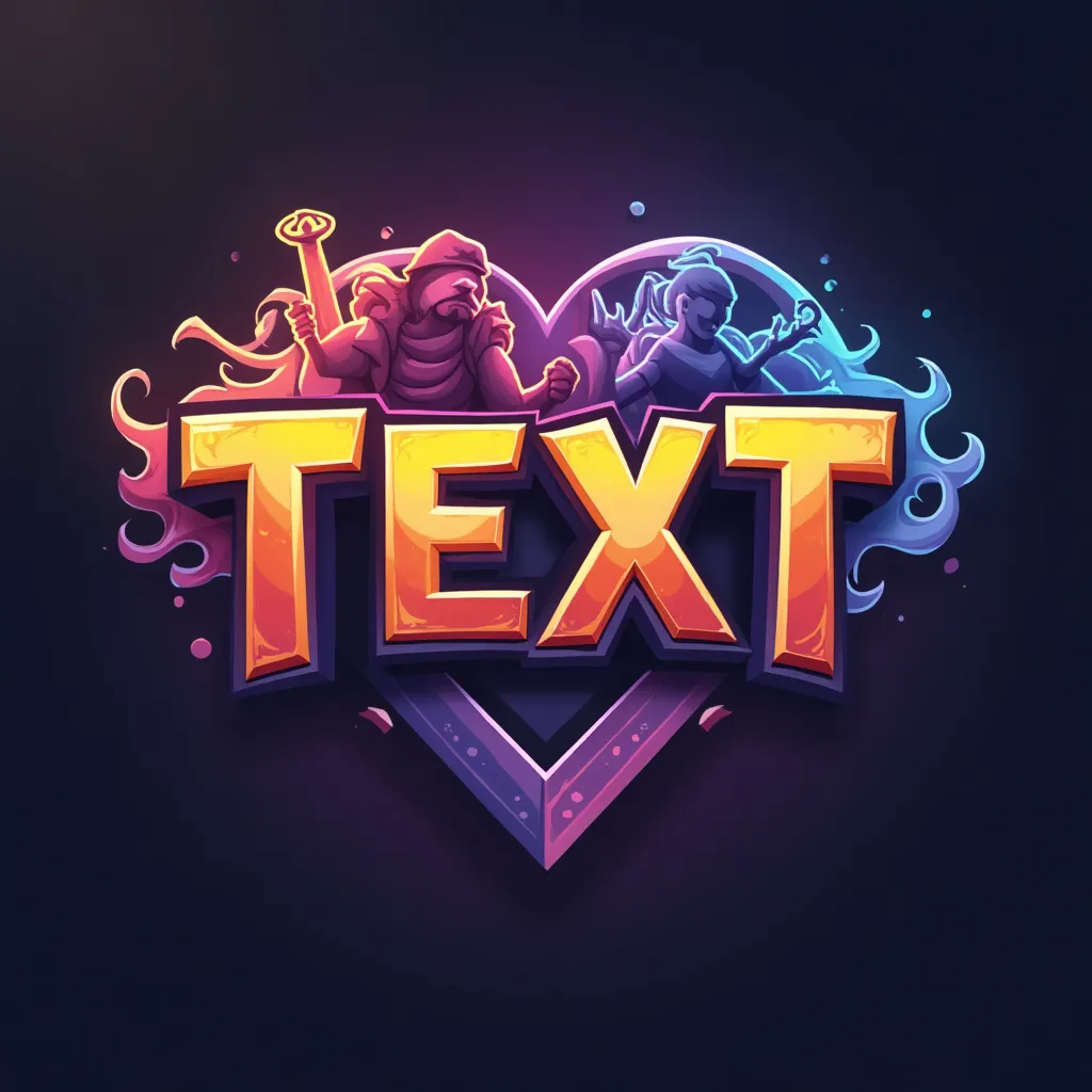 MOBA gaming logo example