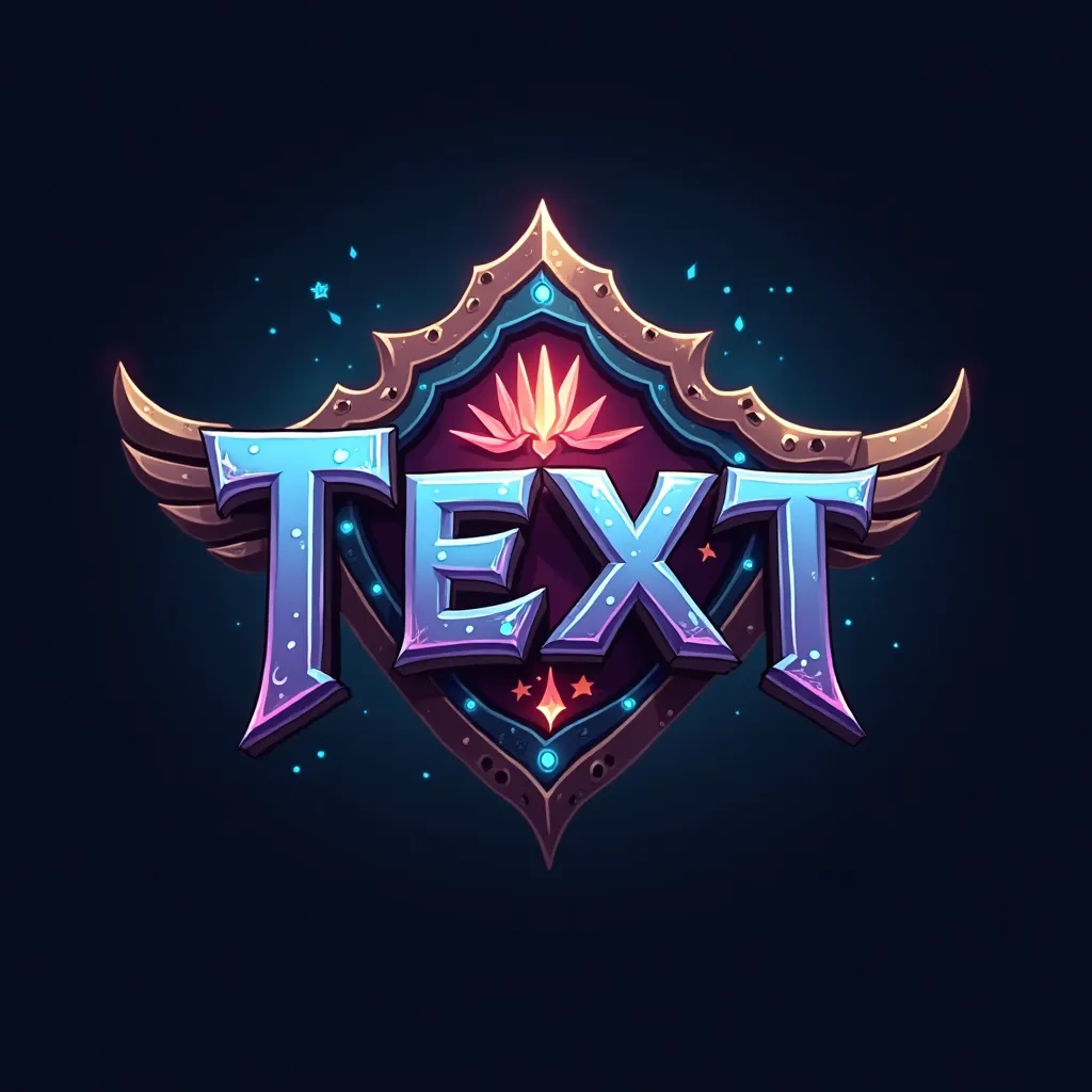 MOBA gaming logo example
