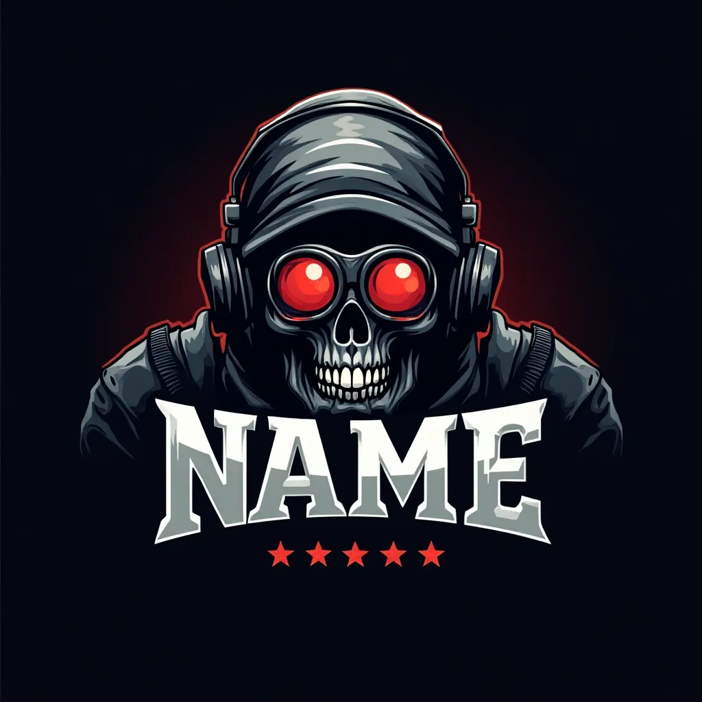 Shooters gaming logo example
