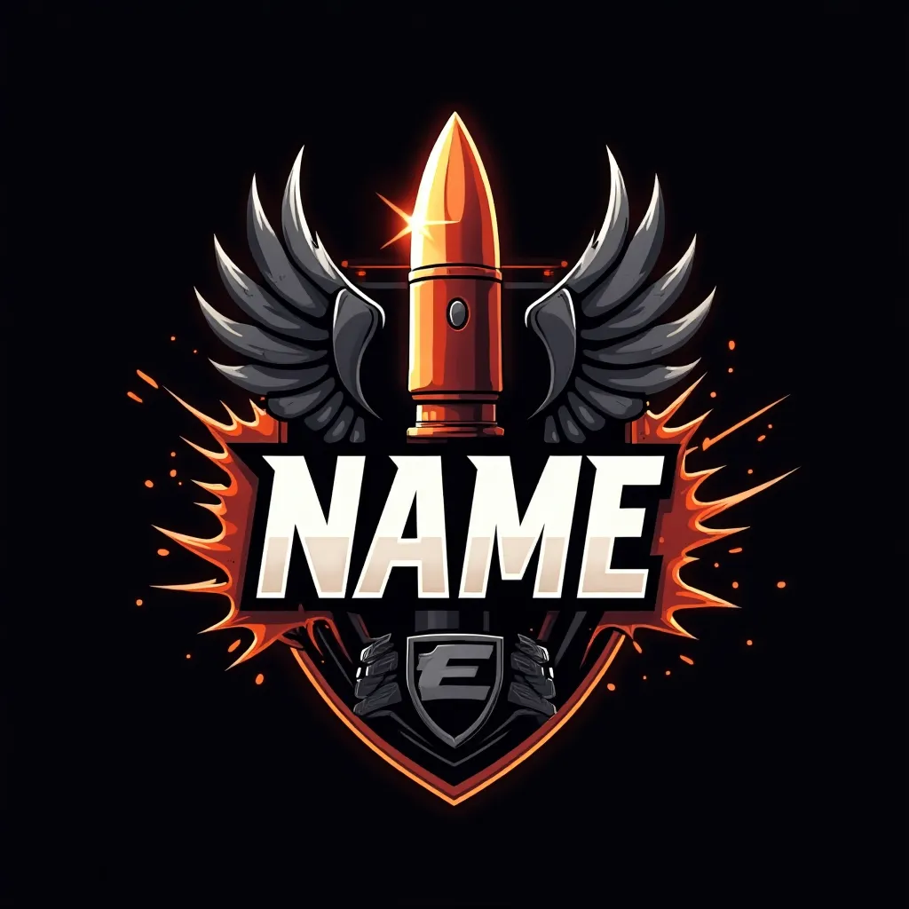 Shooters gaming logo example