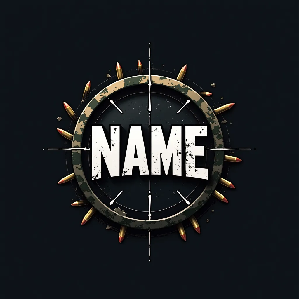 Shooters gaming logo example