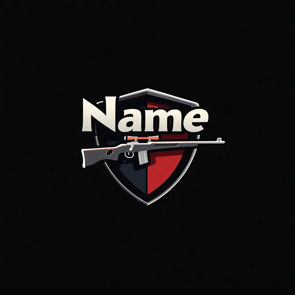 Shooters gaming logo example